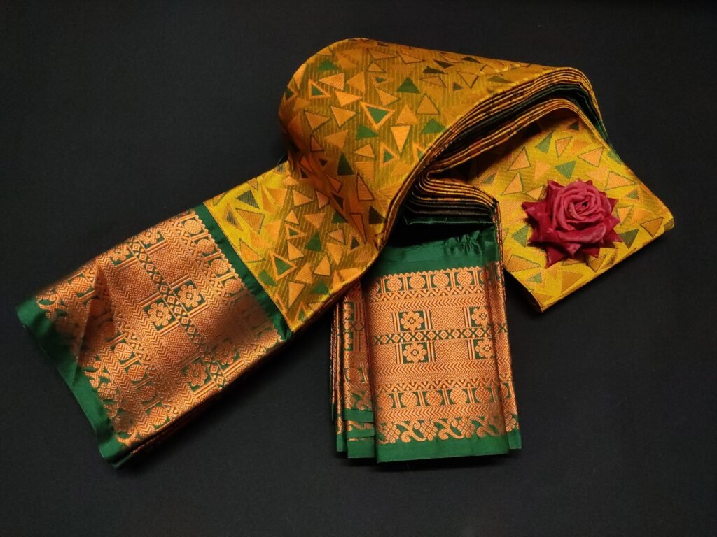 kanchi semi silk sarees